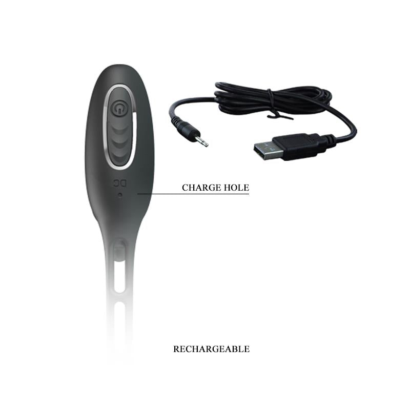 Butt Plug and Penis Ring with Vibration