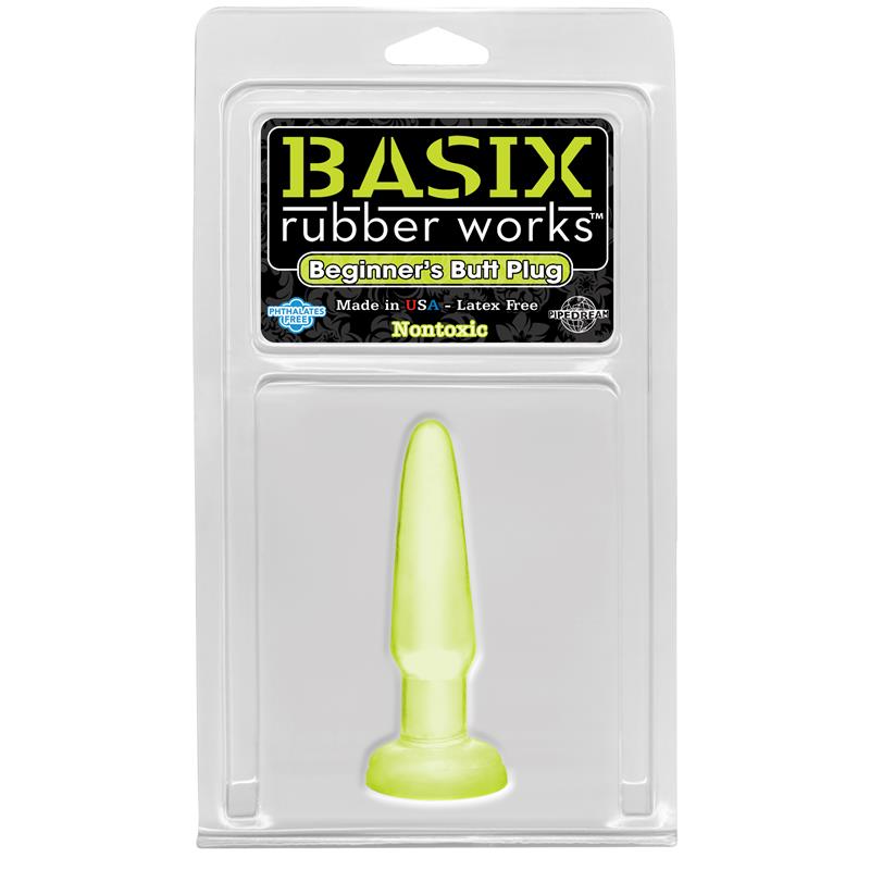 Butt Plug Beginners Glow in the Dark