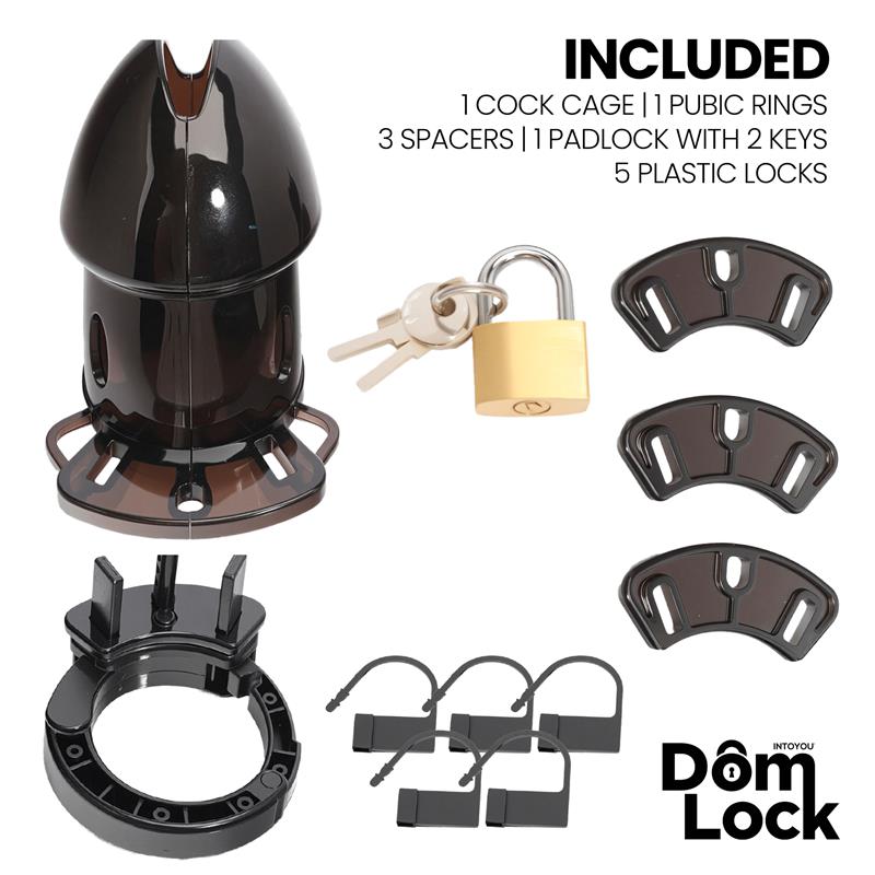 Cell Chastity Cage with Spacers