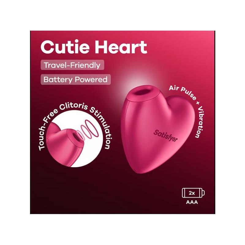 Cutie Heart Clitoris Sucker Battery Series