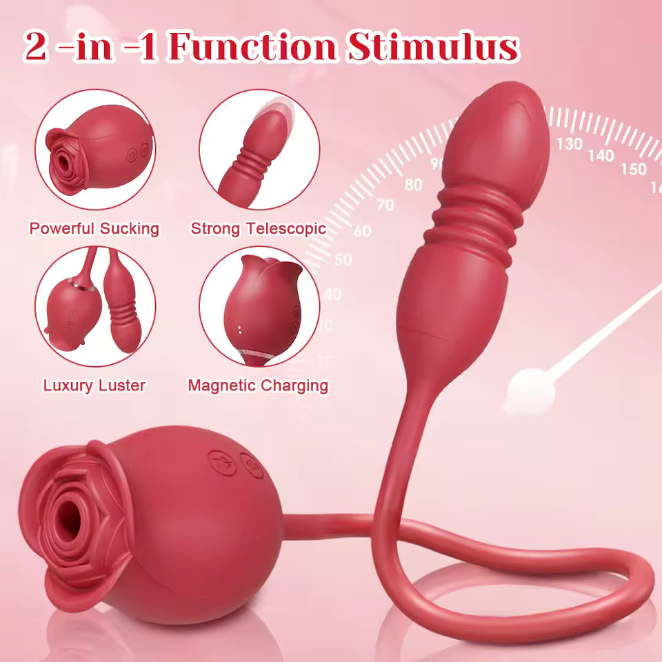 Double Seek - Sucker and Vibrating Stimulator
