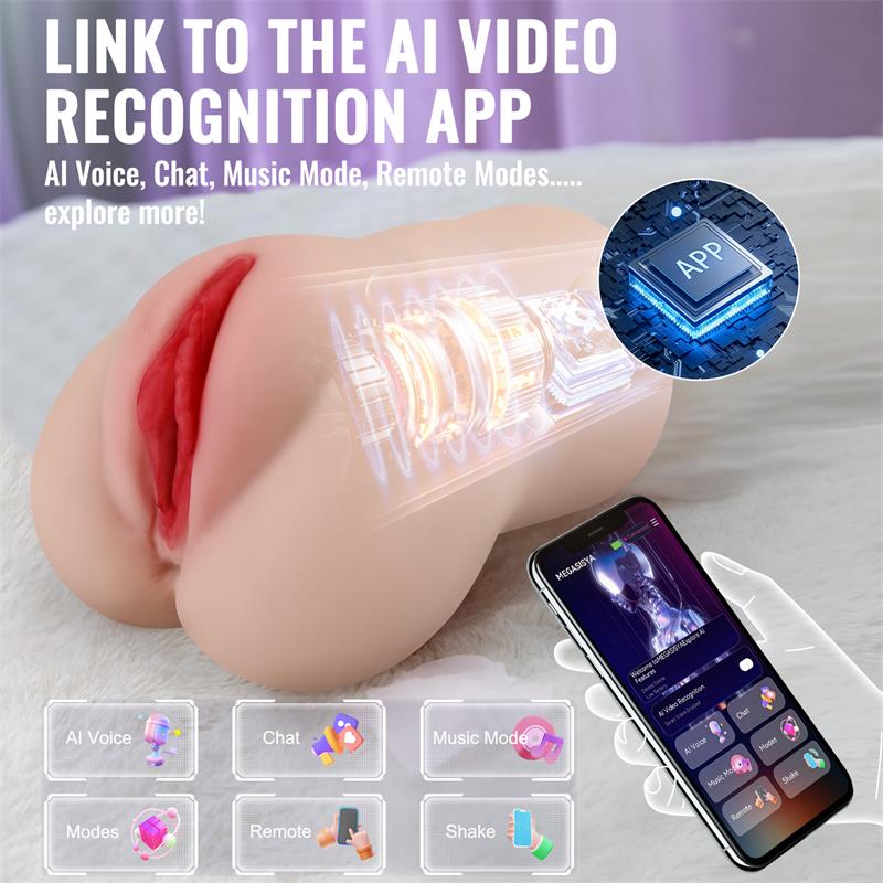 Eliza Vagina and Anus with Vibration, Thrusting and APP 1.83 kg