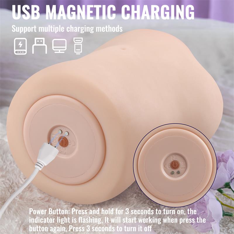 Eliza Vagina and Anus with Vibration, Thrusting and APP 1.83 kg