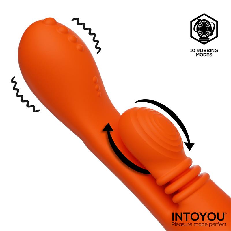 Ethan Vibrator 360º G-spot Massage with Multifunction Caps