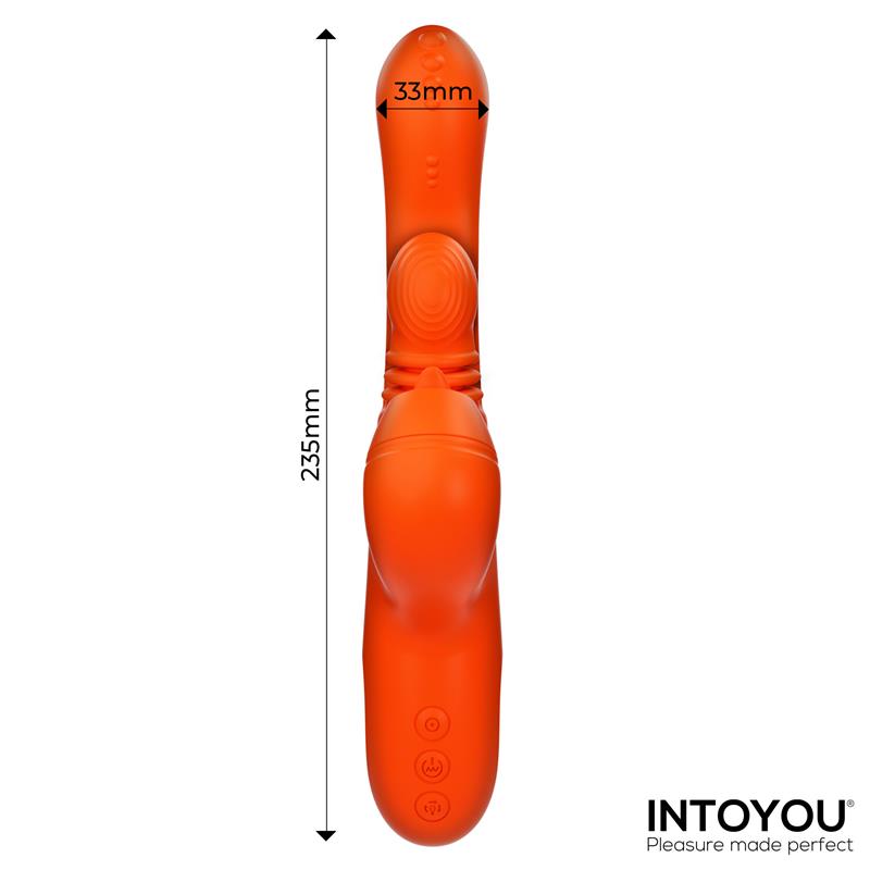 Ethan Vibrator 360º G-spot Massage with Multifunction Caps
