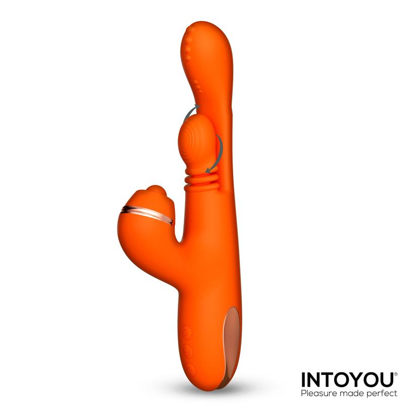 Ethan Vibrator 360º G-spot Massage with Multifunction Caps