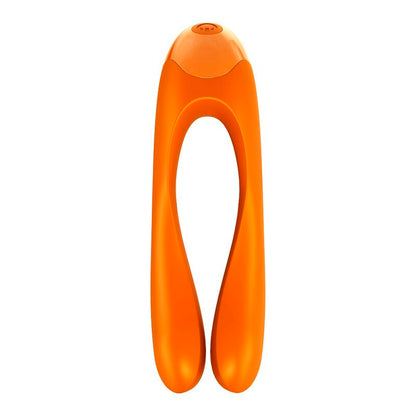 Satisfyer - Candy Cane Finger Vibrator Orange