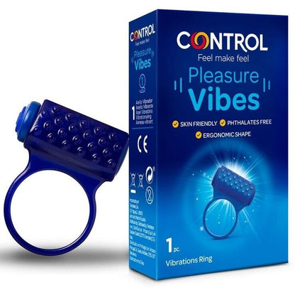 ANILLO VIBRADOR CONTROL - PLEASURE VIBES