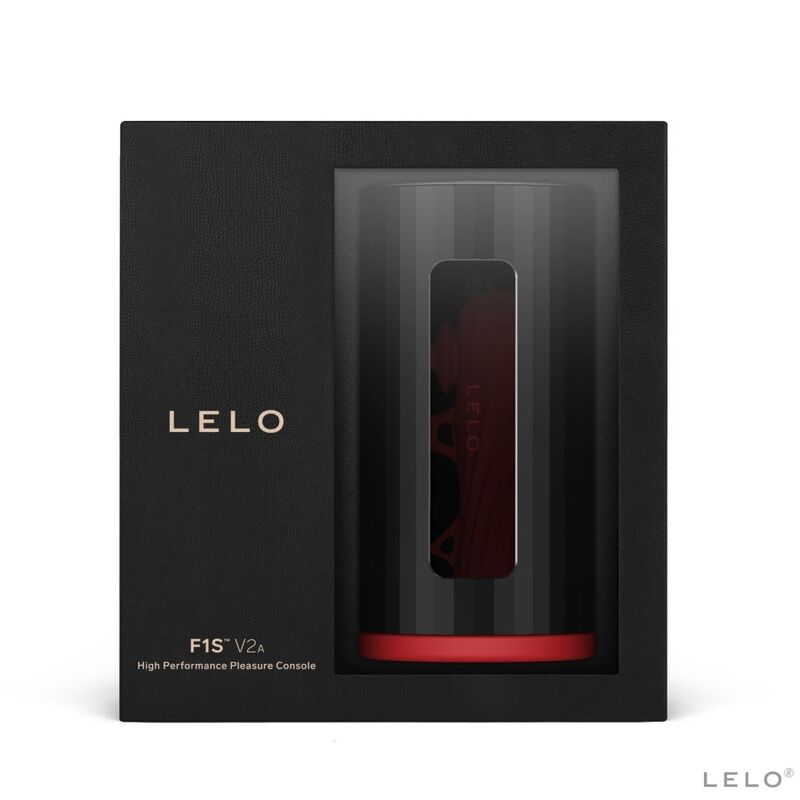 Lelo - F1s V2 Masturbator With Sdk Technology Red - Black