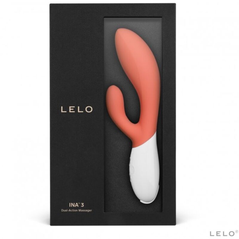 Lelo - Ina 3 Luxury Coral Rabbit Vibrator