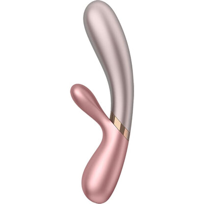 SATISFYER - HOT LOVER VIBRATOR ROSE & BEIGE