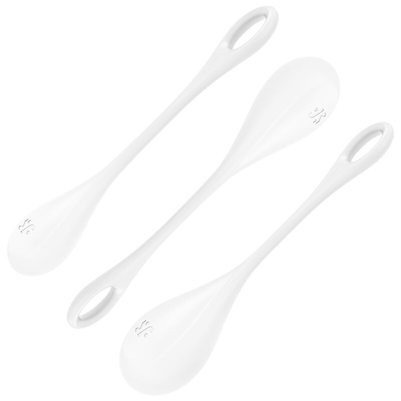 Satisfyer - Set de entrenamiento Yoni Power 1 blanco