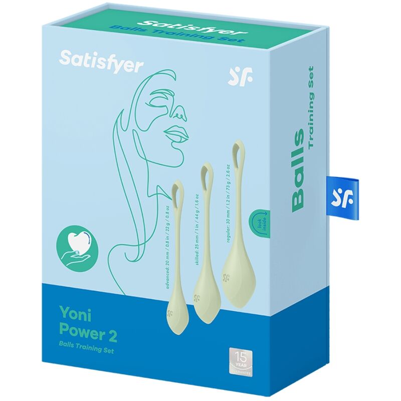 Satisfyer - Yoni Power 2 Training Set Green