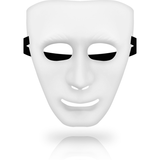 Ohmama - Masks White Mask One Size