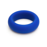 JE JOUE - ANEL DE SILICONE AZUL - ESTRANGULAMENTO MÍNIMO