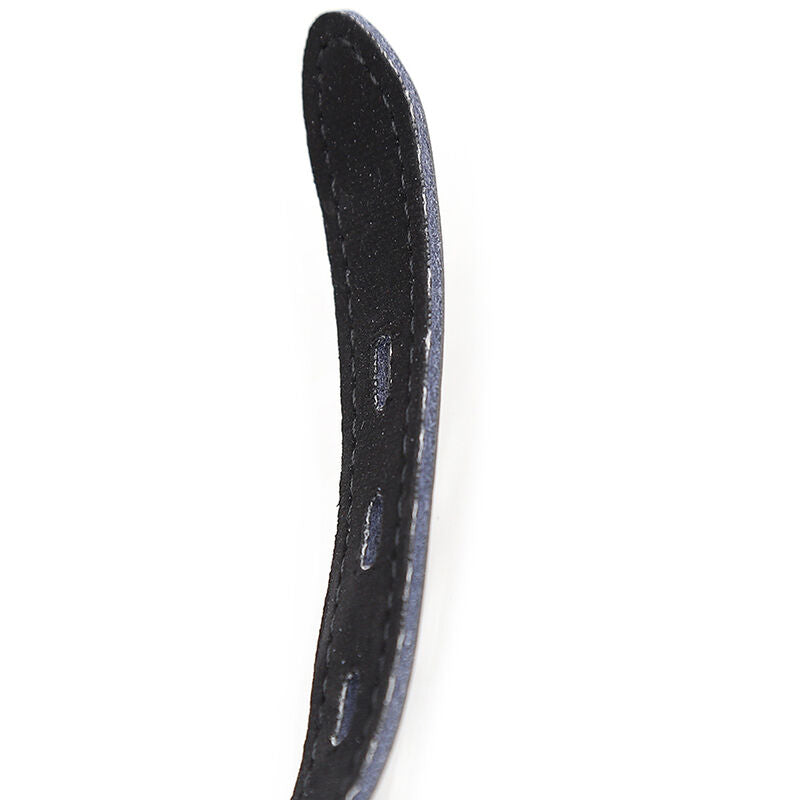 Ohmama Fetish - Silicone Ball Gag With Leather Belt (Padlock Included)
