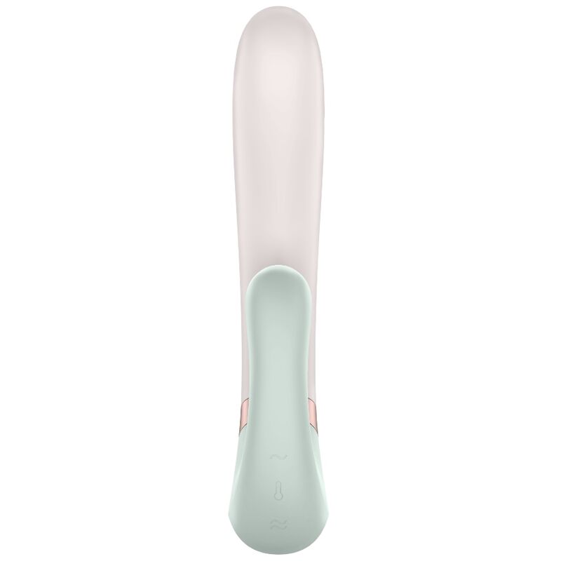 SATISFYER - HEAT WAVE VIBRATOR APP WHITE