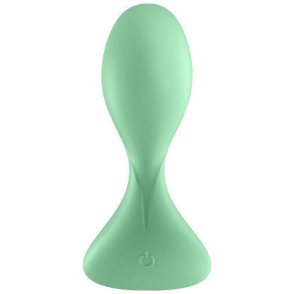 SATISFYER - TRENDSETTER VIBRATING PLUG APP GREEN