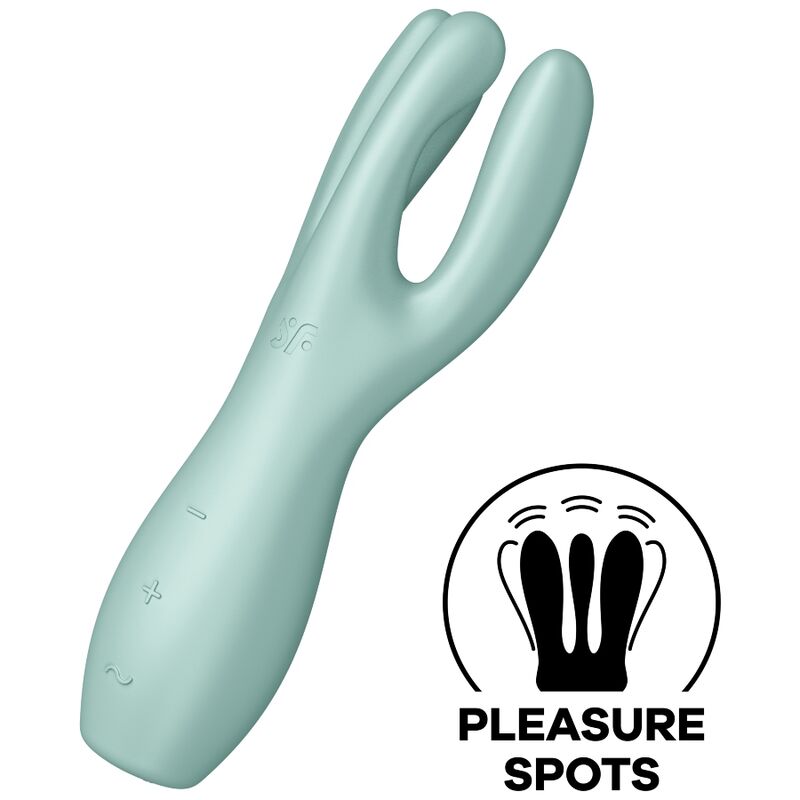 Satisfyer - Threesome 3 Vibrator Mint