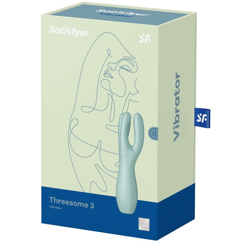 Satisfyer - Threesome 3 Vibrator Mint