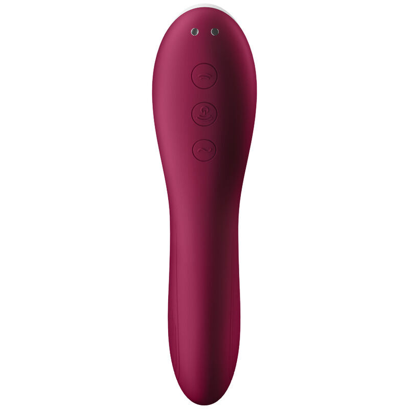 SATISFYER - DUAL CRUSH AIR PULSE VIBRATOR