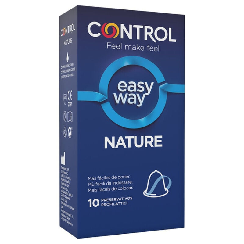 CONTROL CONDOMS - NATURE EASY WAY 10 UNITS