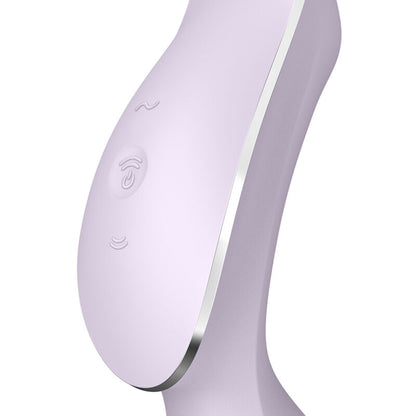 SATISFYER - CURVY TRINITY 2 AIR PULSE VIBRATOR PURPLE