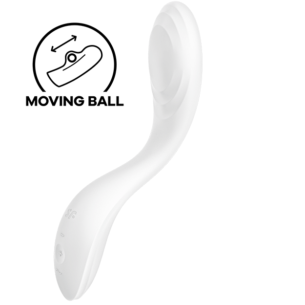 Satisfyer - Rrrolling Pleasure Gspot Vibrator White