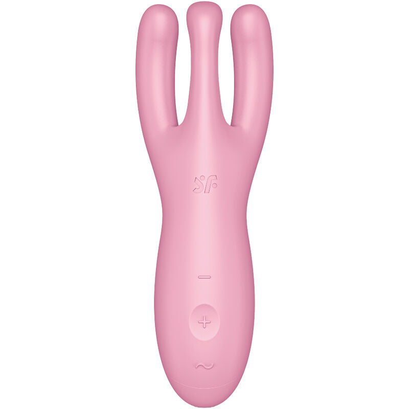 SATISFYER - THREESOME 4 VIBRATOR APP PINK