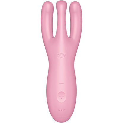 SATISFYER - THREESOME 4 VIBRATOR APP PINK