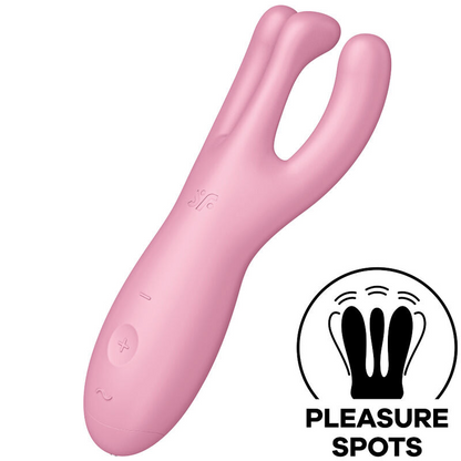 Satisfyer - Threesome 4 Vibrator App Pink