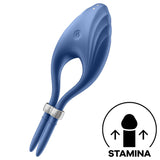 Satisfyer - Duelist Ring Vibrator Blue