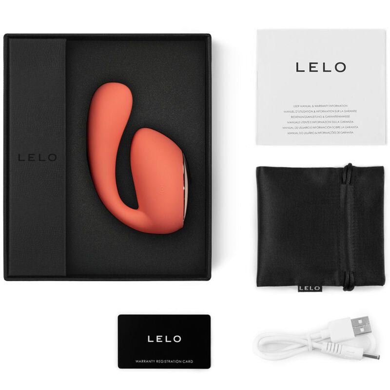 LELO - Ida Wave Coral Couples Massager