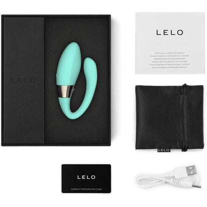 LELO - TIANI HARMONY AQUA GREEN COUPLE MASSAGER