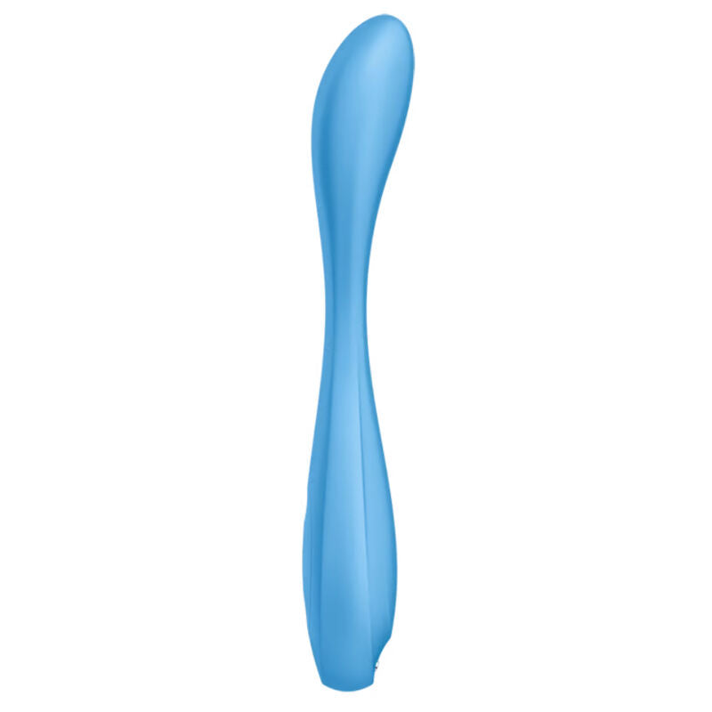 SATISFYER - G-SPOT FLEX 4+ MULTI VIBRATOR APP BLUE