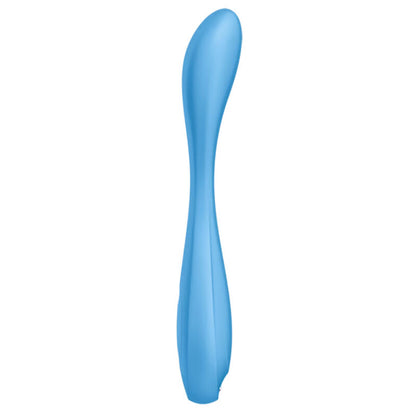 SATISFYER - G-SPOT FLEX 4+ MULTI VIBRATOR APP BLUE