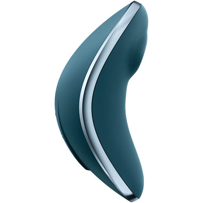 SATISFYER - VULVA LOVER 1 AIR PULSE STIMULATOR & VIBRATOR BLUE