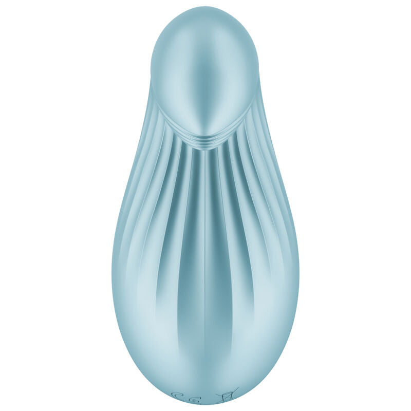 Satisfyer - Vibrador de contacto Dipping Delight azul