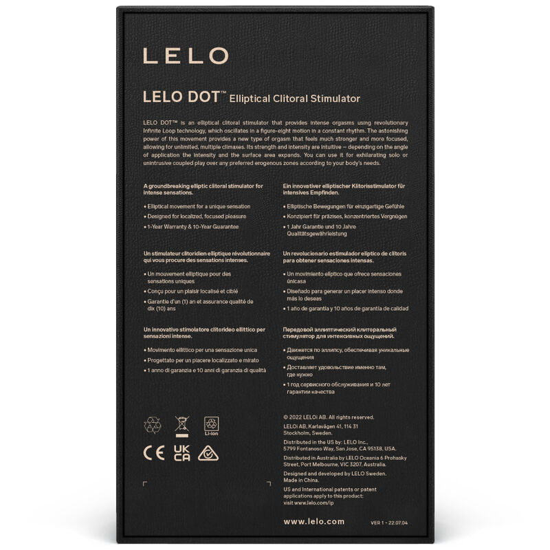 LELO - DOT CLITORIS STIMULATOR - LILAC