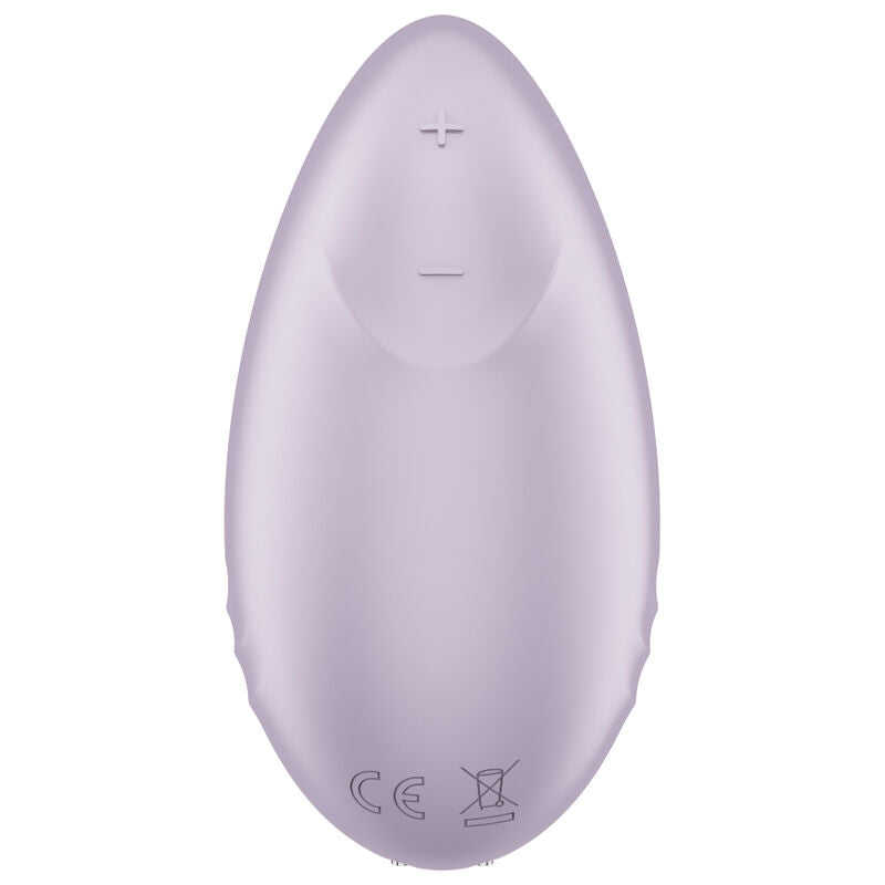 Satisfyer - Vibrador de contacto con punta tropical color lila