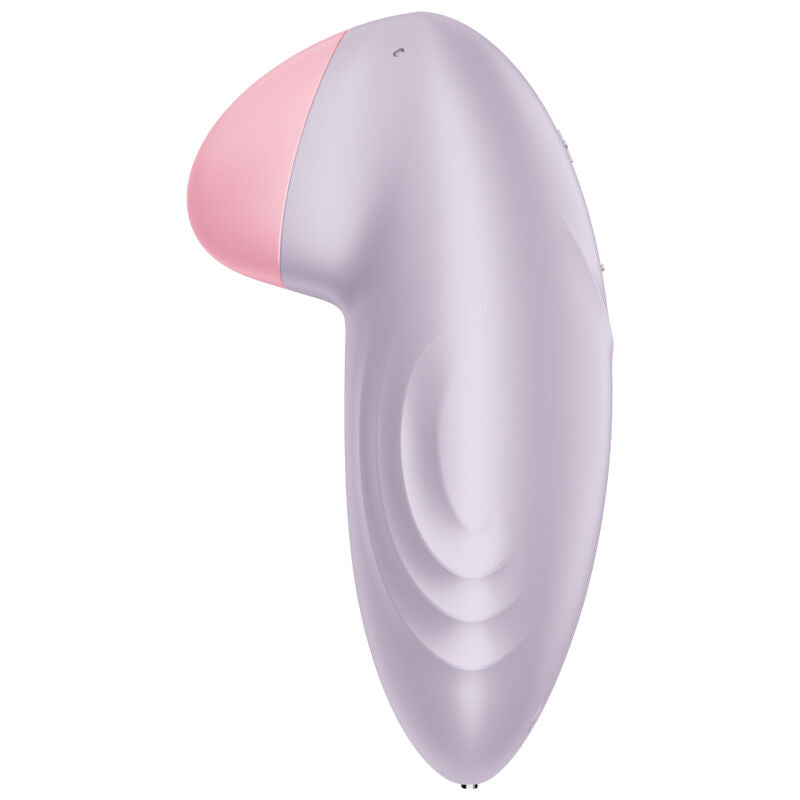 Satisfyer - Vibrador de contacto con punta tropical color lila