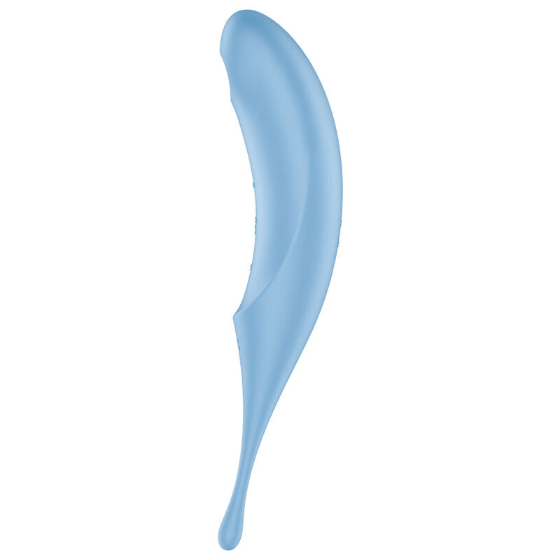 SATISFYER - TWIRLING PRO AIR PULSE STIMULATOR & VIBRATOR BLUE