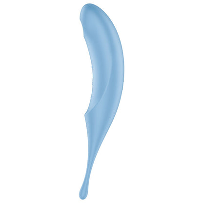 SATISFYER - TWIRLING PRO AIR PULSE STIMULATOR & VIBRATOR BLUE