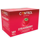 CONTROL CONDOMS - ADAPTA STRAWBERRY 144 UNITS