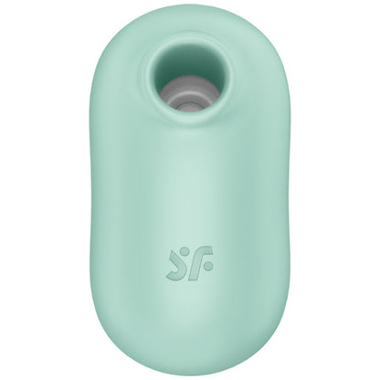 SATISFYER - PRO TO GO 2 DOUBLE AIR PULSE STIMULATOR & VIBRATOR GREEN