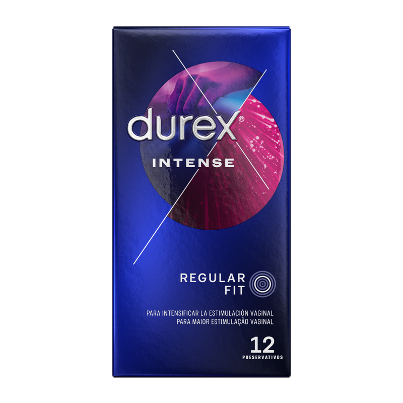 DUREX - INTENSE ORGASMIC 12 UNITS