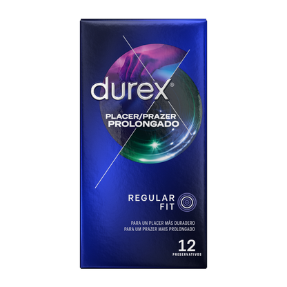 DUREX - PLEASURE PROLONGED DELAYED 12 UNITS