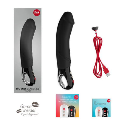 FUN FACTORY - VIBRADOR BIG BOSS LINEA NEGRA