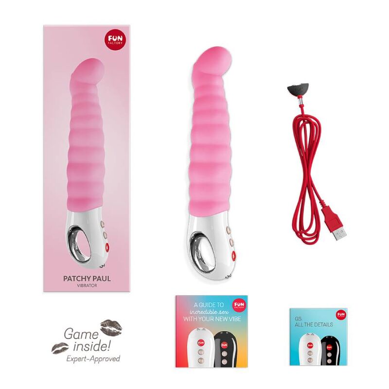 FUN FACTORY - VIBRADOR PUNTO G PATCHY PAUL G5 CANDY ROSE