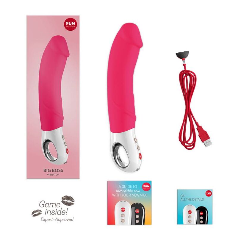 FUN FACTORY - BIG BOSS G5 VIBRATOR PINK